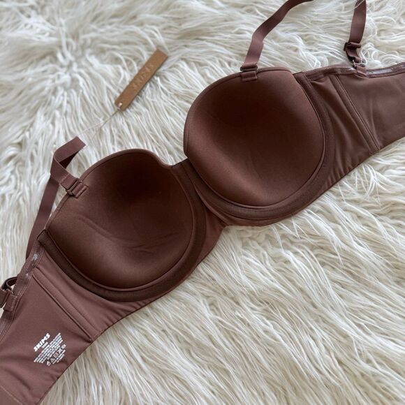 Skims Fits Everybody Strapless Bra Jasper Size 32DDD - Picture 6 of 8
